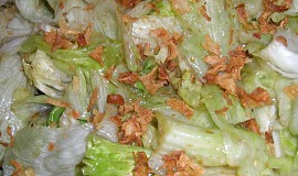 Smažený hlávkový salát