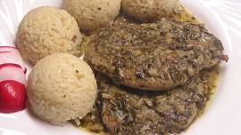 Vepřové plátky na medvědím česneku