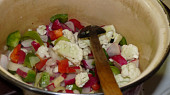Zeleninová polévka se smetanou a sýry, Restování