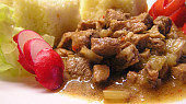 Živáňské kousky s žampiony a řapíkatým celerem