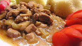 Živáňské kousky s žampiony a řapíkatým celerem