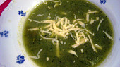 Brokolicová polévka s tymianem