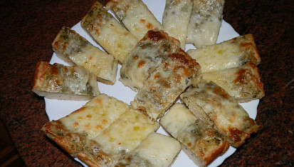 Bylinkovo-sýrová bageta