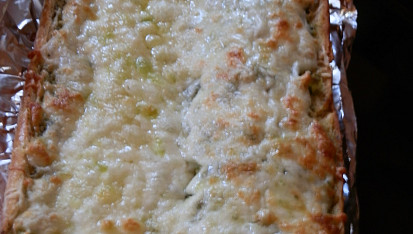 Bylinkovo-sýrová bageta