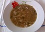 Čočková polévka s kroupami