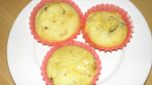 Čokoládovo-banánové muffiny