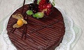 Čokoládový dort z čokolády