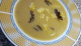 Houbová bramborka s citronovým zástřikem