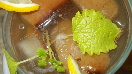 Kávovo - skořicové kostky ledu do nápoje pro muže ( ženy )