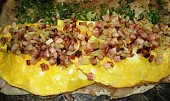 Kuřecí roláda plněná vaječnou omeletou, Kuřecí roláda plněná vaječnou omeletou