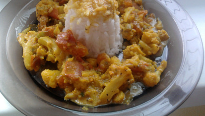 Květákové curry