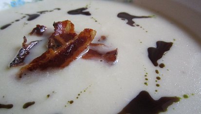Květákovo-parmezánový krém