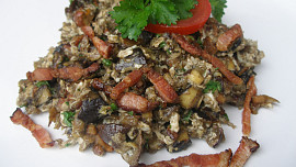 Lahůdková smaženice se slaninou