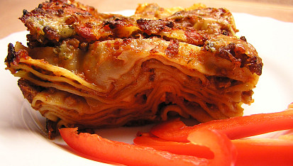 Lasagne s boloňskou omáčkou
