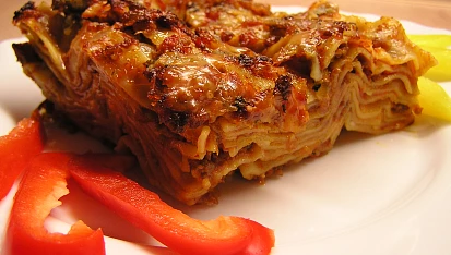 Lasagne s boloňskou omáčkou