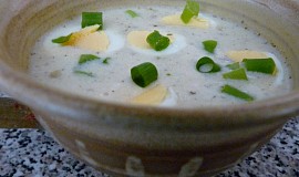 Lehká polévka ze syrovátky a podmáslí