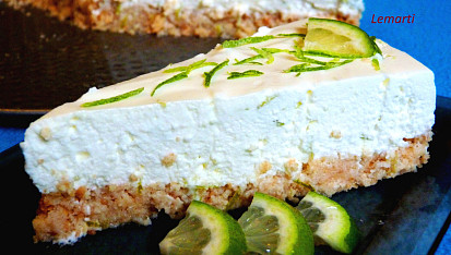 Limetkový cheesecake
