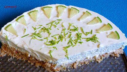 Limetkový cheesecake