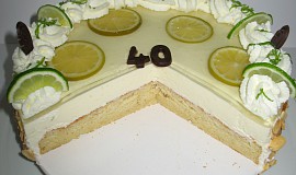 Limetový dort