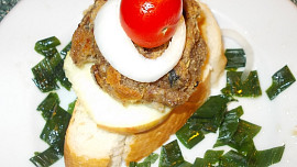 Masové kuličky s jablky, cuketou a ovesnými vločkami