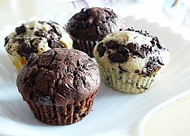 Muffiny s kousky čokolády