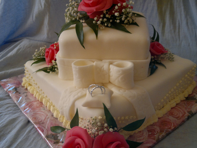 Můj první svatební dort