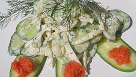 Osvěžující fenyklovo - okurkový salát