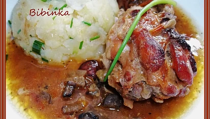 Pečená krůtí křídla se žampiony a cherry rajčátky, Pečená krůtí křídla se žampionama a cherri rajčátkama
