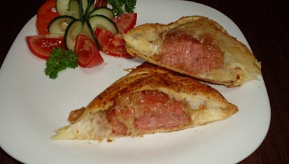 Sekaná zapečená v listovém těstě