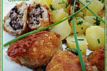 Smažené žampiony Surimi