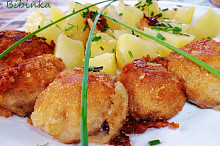 Smažené žampiony Surimi
