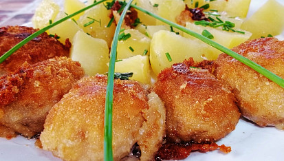Smažené žampiony Surimi, Smažené žampiony Surimi