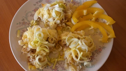 Těstoviny s tuňákem - zapečené