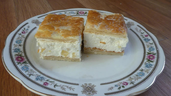 Tvarohové kostky s ananasem