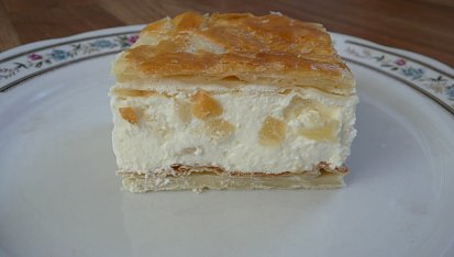 Tvarohové kostky s ananasem
