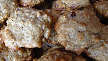 Vláčné vločkové cookies