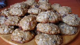 Vláčné vločkové cookies