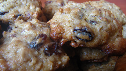 Vláčné vločkové cookies