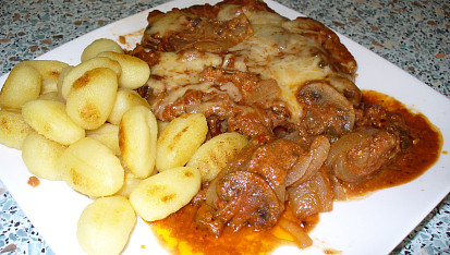 Zapečené rajské kotlety