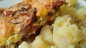 Zapečený lilek se sýrem, rajčaty a provensálským kořením, Zapečený lilek se sýrem, rajčaty a provensálským kořením