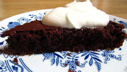 Banánové brownies