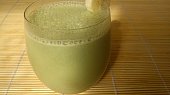 Banánový milkshake z čaje Matcha