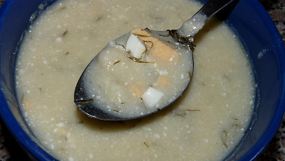 Blesková koprová polévka