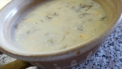 Blesková koprová polévka