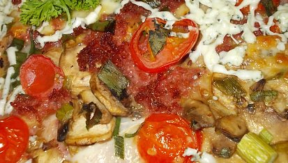 Blesková pizza z jogurtu (kefíru)