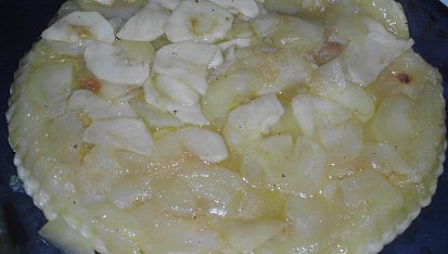 Bleskový tarte tatin ala elzaro :)