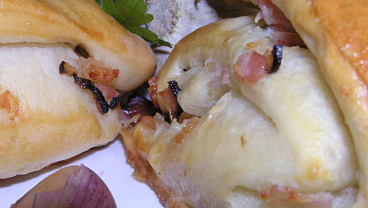 Česnekové buchty