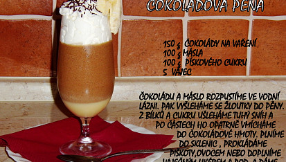 Čokoládová pěna