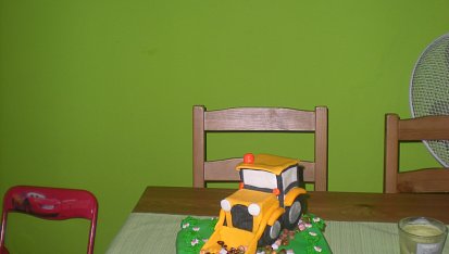 Dortík s bagrem