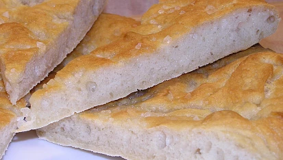 Focaccia podle Emanuele Ridi (Italský chléb)